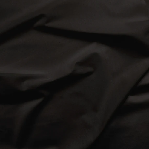 Black - Sateen Solid 118in Wide Back 300 thread count